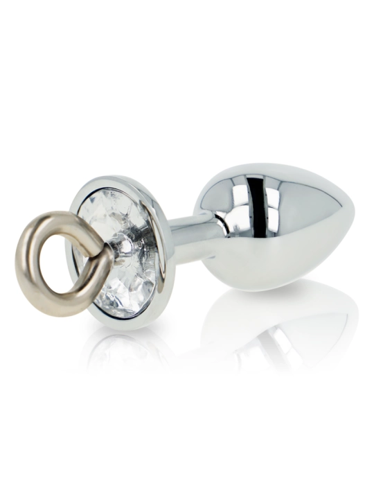 Metall Butt Plug mit Ring von Ohmama Fetish