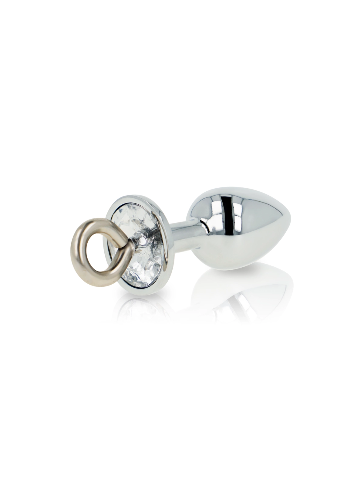 Metall Butt Plug mit Ring von Ohmama Fetish