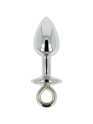 Metall Butt Plug mit Ring von Ohmama Fetish