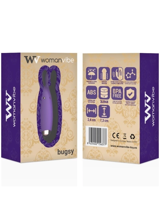 Bugsy Silicone Stimulator von Womanvibe