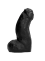 Realistischer Dong Schwarz 17 cm von All Black