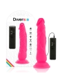 Flexibler Vibrierender Dildo Rosa 21 cm -O- 4.9 cm von Diversia