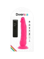 Flexibler Vibrierender Dildo Rosa 21 cm -O- 4.9 cm von Diversia