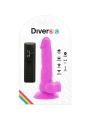 Flexibler Vibrierender Dildo Lila 18 cm -O- 4 cm von Diversia