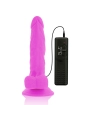 Flexibler Vibrierender Dildo Lila 18 cm -O- 4 cm von Diversia