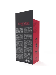 Knebel aus Schwarzem Silikon von Darkness Bondage