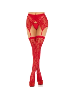 Ouvert Strumpfhose S020 Rot von Passion Erotic Line