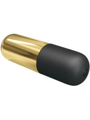 Goldener Wiederaufladbarer Kugelvibrator von Pretty Love Bottom