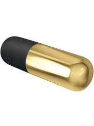 Goldener Wiederaufladbarer Kugelvibrator von Pretty Love Bottom