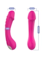 Dildo Vibrator G-Spot Silikon Fuchsia von Armony Vibrators