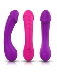 Dildo Vibrator G-Spot Silikon Fuchsia von Armony Vibrators