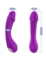 Dildo Vibrator G-Spot Silikon Lila von Armony Vibrators