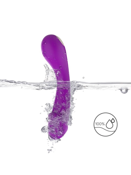 Dildo Vibrator G-Spot Silikon Lila von Armony Vibrators