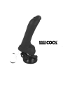 Realistischer Vibrator mit Fernbedienbares Schwarz 19 cm -O- 4 cm von Basecock