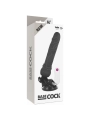 Realistischer Vibrator mit Fernbedienbares Schwarz 19.5 cm -O- 4 cm von Basecock