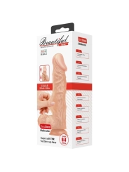 Schöne Begegnung Buraq Flexibler Realistischer Dildo 24 cm Natürlich von Baile Dildos