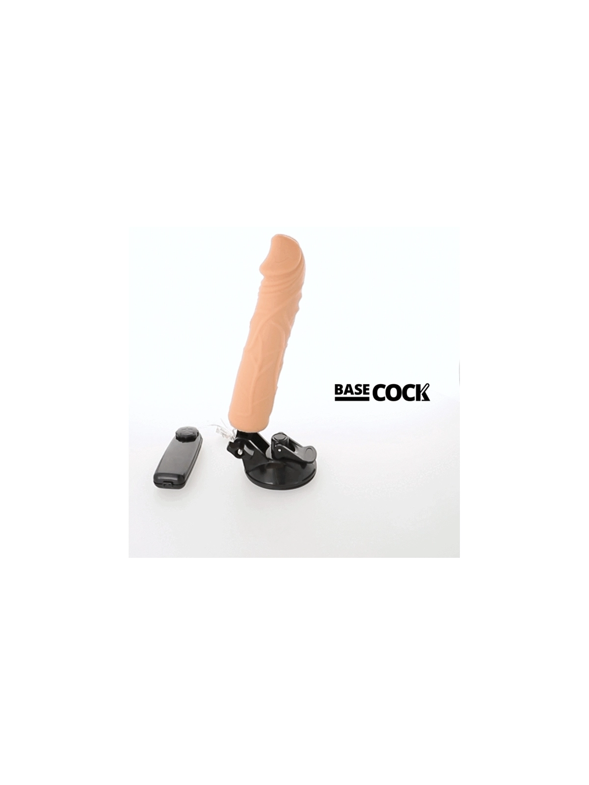 Realistischer Vibrator mit Fernbedienbares Natürlicher 20 cm -O- 4 cm von Basecock