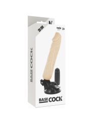 Realistischer Vibrator mit Fernbedienbares Natürlicher 20 cm -O- 4 cm von Basecock