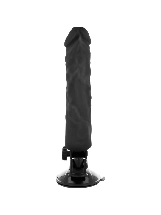 Realistischer Vibrator mit Fernbedienbares Schwarz 21 cm -O- 4 cm von Basecock