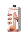 PRETTY LOVE - SLIDING SKIN SERIES REALISTISCHER DILDO MIT SLIDING SKIN SAUGNAPF 24 CM