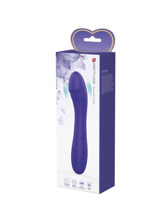 Elemental Youth Violet Vibrator Dildo von Pretty Love Youth