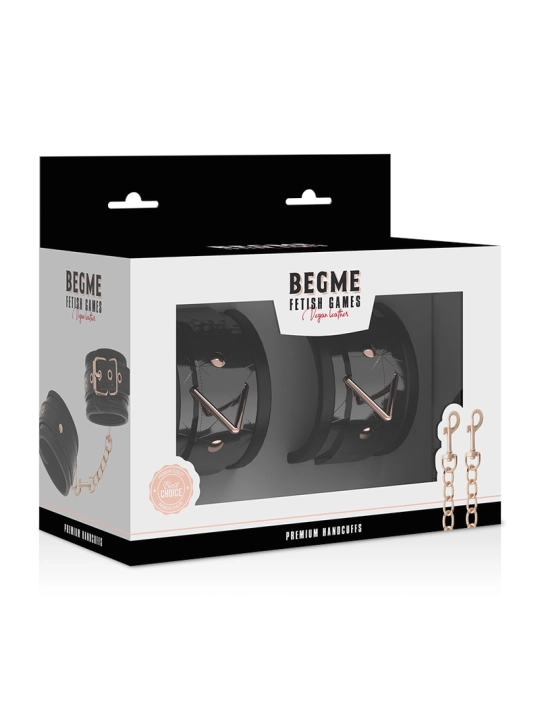 Black Edition Premium Handschellen von Begme Black Edition