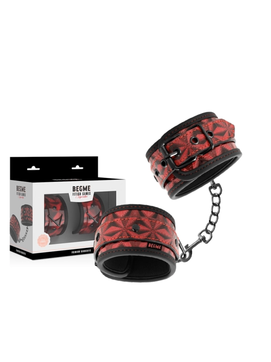 Red Edition Premium-Handschellen mit Neoprenfutter von Begme Red Edition