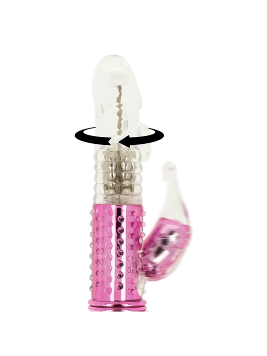 Vibrator mit Rotationsfunktion und Klitoristimulator von Ohmama