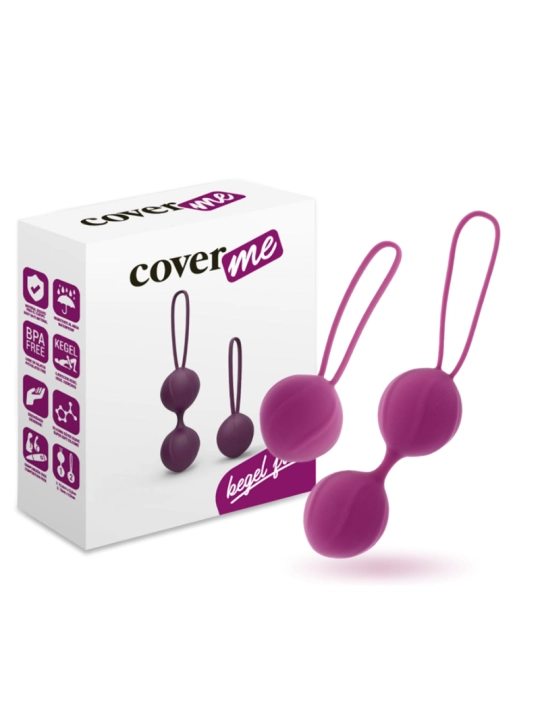 Lila Beckentrainer Kegel von Coverme