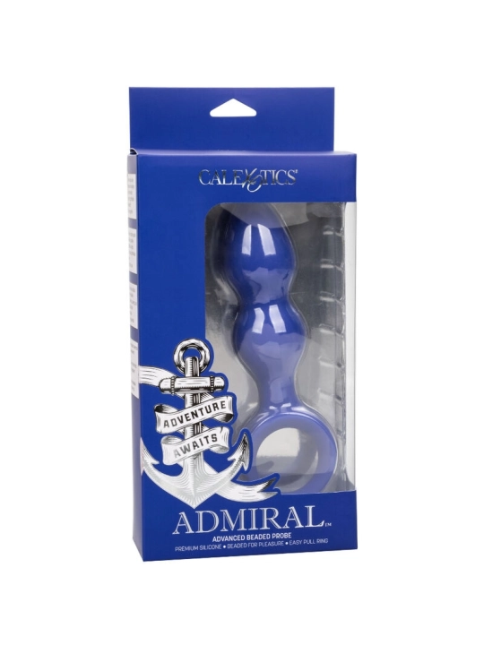 Admiral Fortgeschrittener Analplug Blau von Calexotics