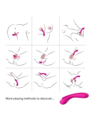 Legend Vibrator Silikon Fuchsia von Armony Vibrators