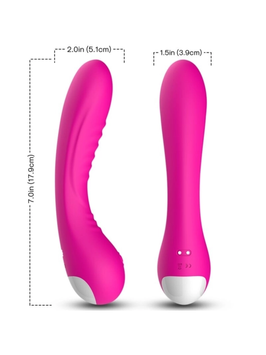 Legend Vibrator Silikon Fuchsia von Armony Vibrators