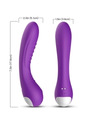 Legend Vibrator Silikon Lila von Armony Vibrators