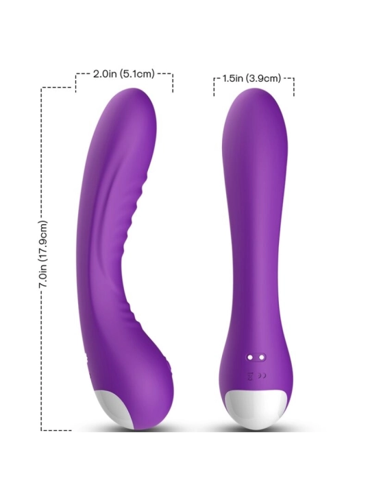 Legend Vibrator Silikon Lila von Armony Vibrators