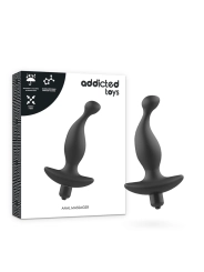 Analmassager mit Schwarzer Vibrationmodell 1 von Addicted Toys