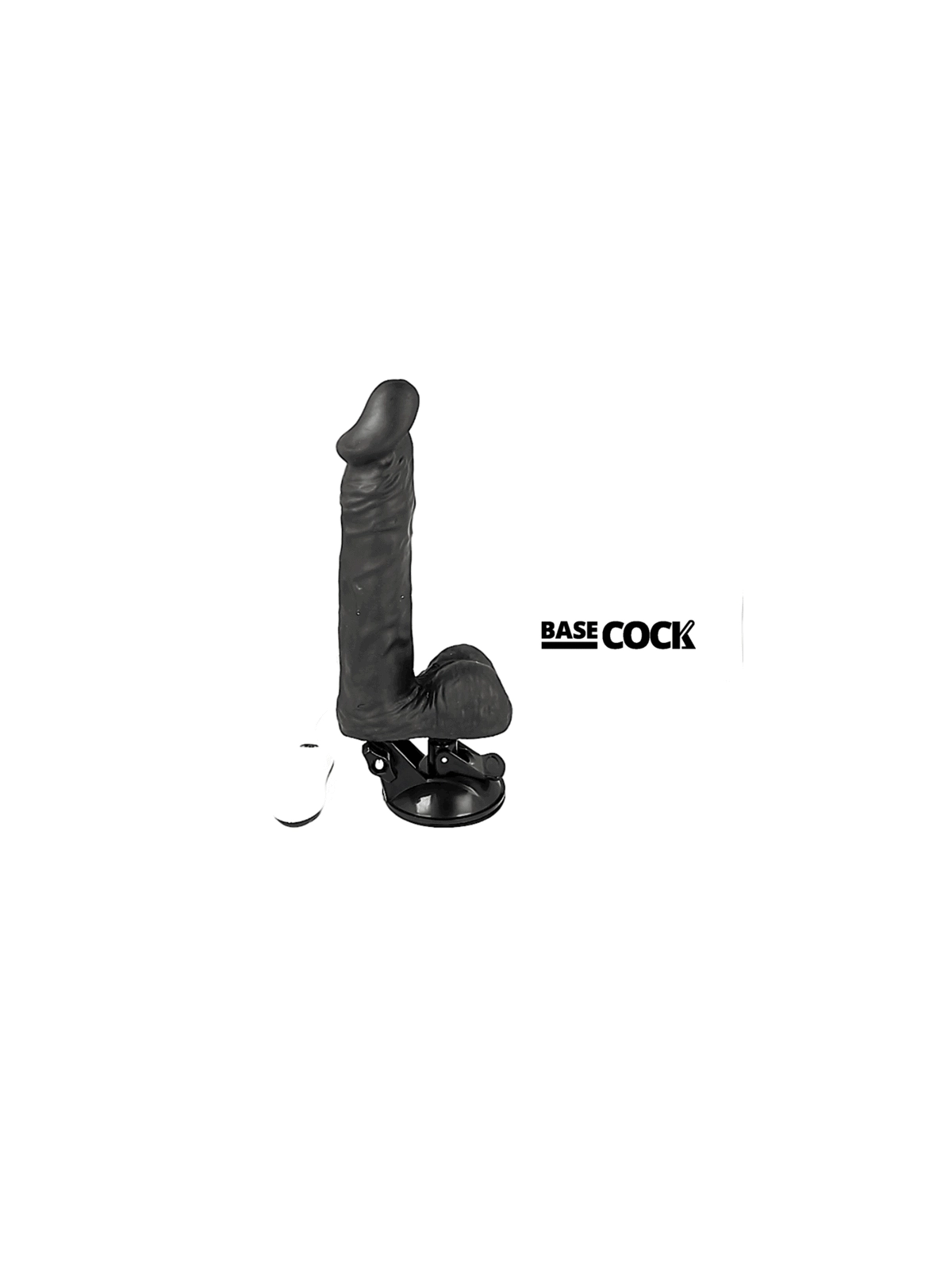 Vibrator mit Fernbedienbares Schwarz 20 cm -O- 4.5 cm von Basecock