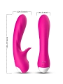 Romance Vibrator mit Stimulator Fuchsia von Armony Vibrators