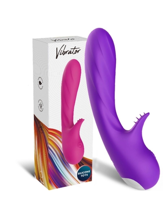 Romance Vibrator mit Stimulator Lila von Armony Vibrators