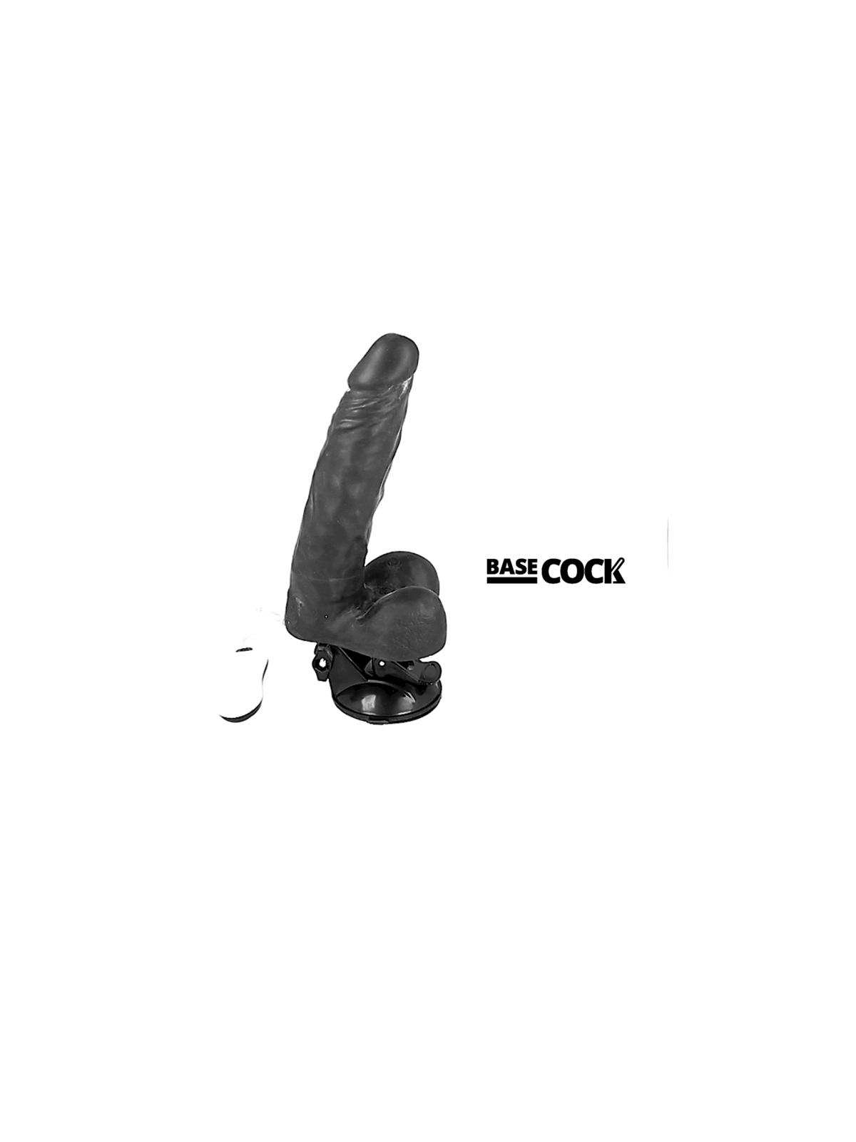 Vibrator mit Fernbedienbares Schwarz 21 cm -O- 5 cm von Basecock