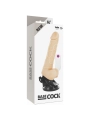 Realistischer Vibrator mit Fernbedienbares Natürlich mit Hoden 19.5 cm -O- 4 cm von Basecock