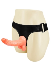 Gurt mit Realistischem Penis und Ultra Leidenschaftlichem Verstellbaren Höschenn 15.5 cm von Baile Harness Collection