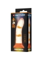 Magischer Nacht-Dildo Ohne Vibration Leuchtendes Orange von Pretty Love Flirtation