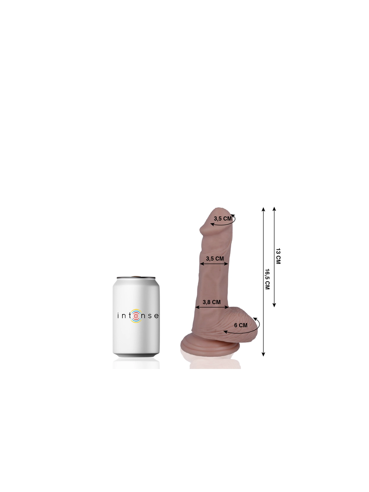 Mr 5 Realistischer Dildo 16.5 cm -O- 3.5 cm von Mr. Intense