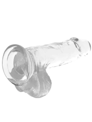 Klarer Dildo mit Bllen 15.5 cm -O- 3.5 cm von X Ray