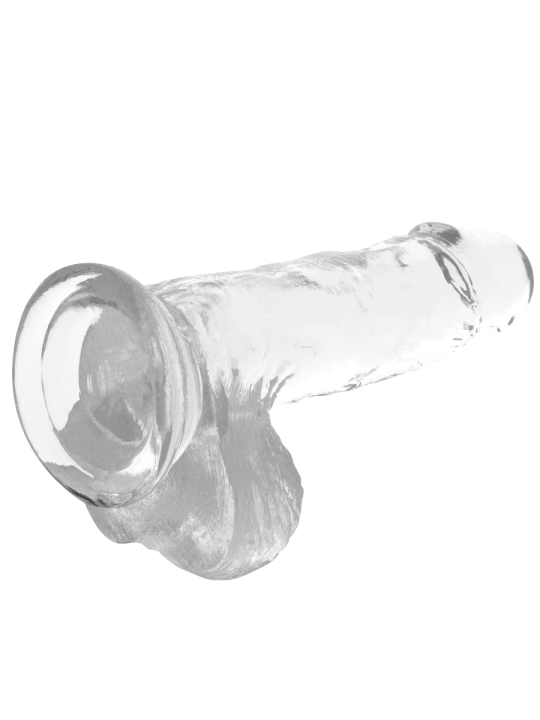 Klarer Dildo mit Bllen 15.5 cm -O- 3.5 cm von X Ray