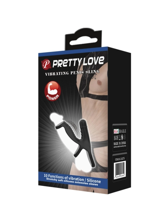 Elastische Verlngerungshülse aus Weichem Silikon von Pretty Love Male