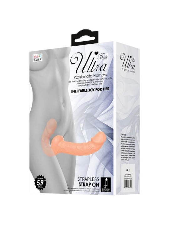 Ultra Leidenschaftlicher Gurtdildo mit Gurt Ohne Unterstützung von Baile Harness Collection