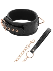 Black Edition Premium Veganer Lederhalsband von Begme Black Edition