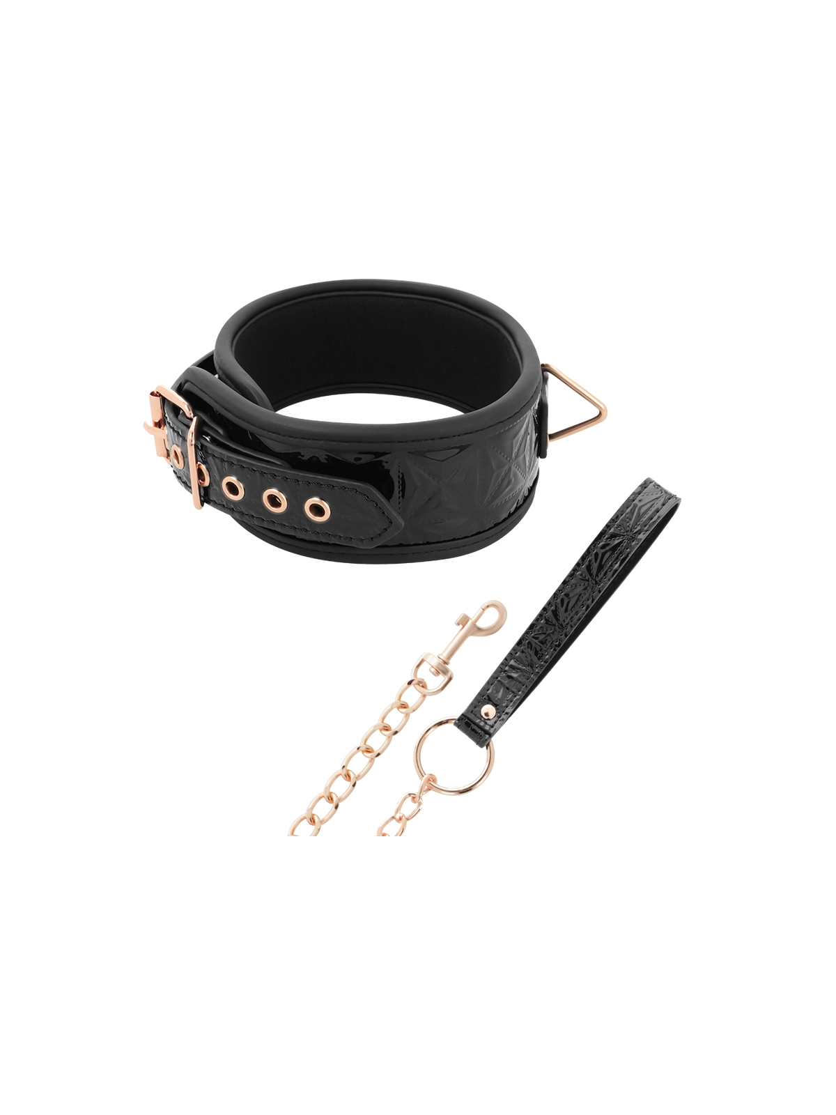 Black Edition Premium Veganer Lederhalsband von Begme Black Edition