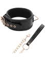 Black Edition Premium Veganer Lederhalsband von Begme Black Edition